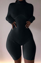 Load image into Gallery viewer, Women’s Casual Long Sleeve Shorts Jumpsuit
